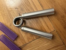 Atomgripz One Band Polished Handle - Very Rare - Not Captains Of Crush Ironmind