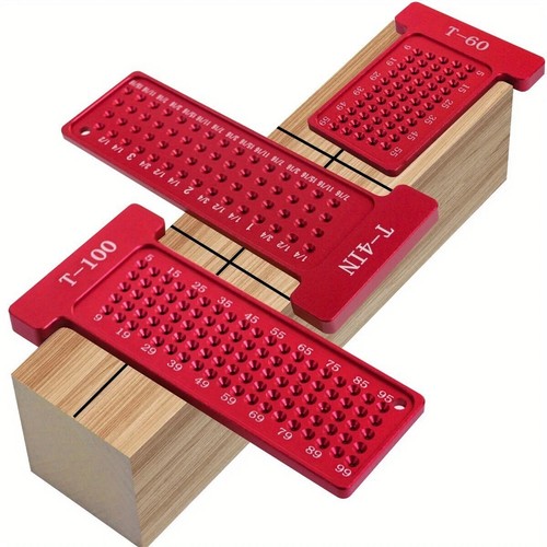 Square hole ruler - t, precision