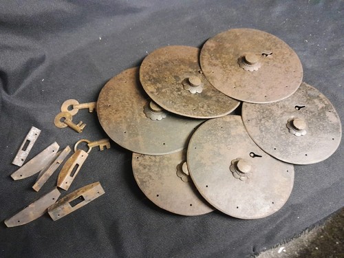 Japanese tansu locks with keys - tansu,