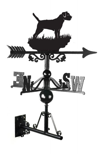Border terrier weathervane - border,