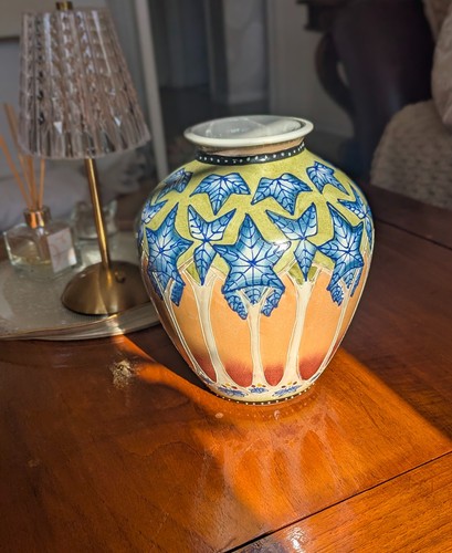 Vintage moorcroft style large - vintage,