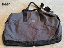 Hugo Boss  - Folding Weekend/Holdall/Sports/Gym/Travel Bag Black/Grey NEW