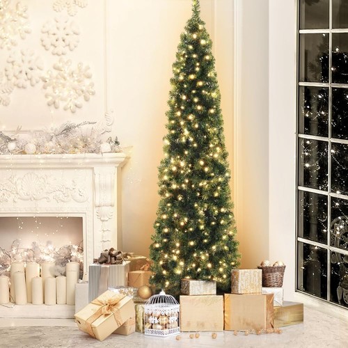 Pencil slim christmas tree - christmas,