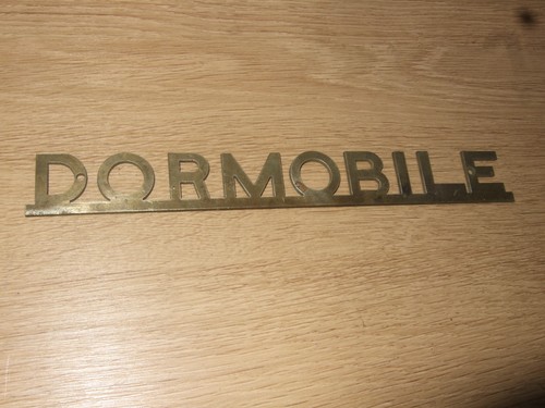 Dormobile badge original - dormobile,