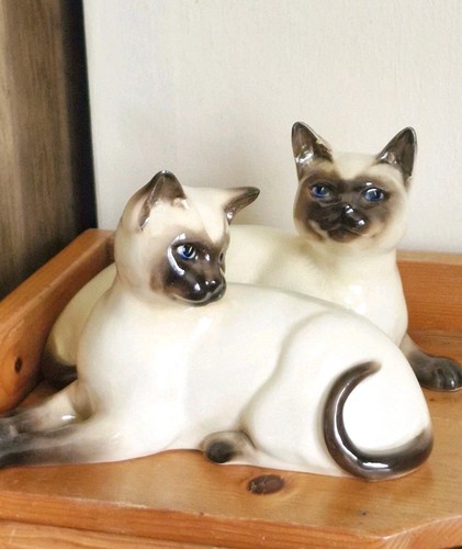 Vintage beswick siamese cats - vintage,