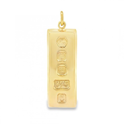 9ct yellow gold graduated - 9ct, edge