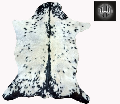 Goat hide rug natural - natural,