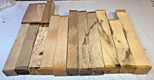 45-50MM SQUARES 14PCS LOT 226A WALNUT BEECH ELM ACACIA WOODTURNING TIMBER BLANK