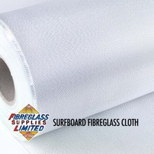 6oz Plain Weave Surfboard Cloth. Polyester and Epoxy Compatible