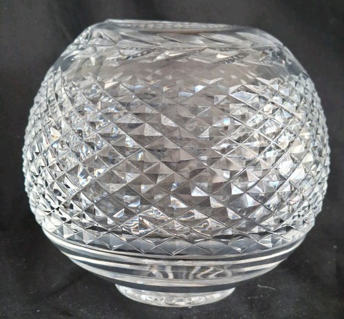 Vintage glass rose bowl - bowl, in