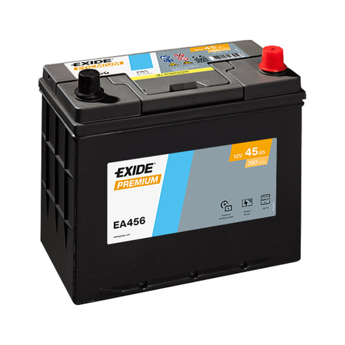 Starter battery exide ea456 - starter,