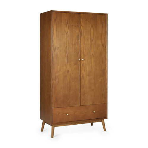 Door wardrobe with - door,