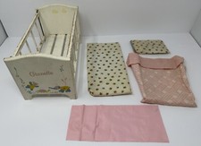 Ginnette Doll Crib Wood