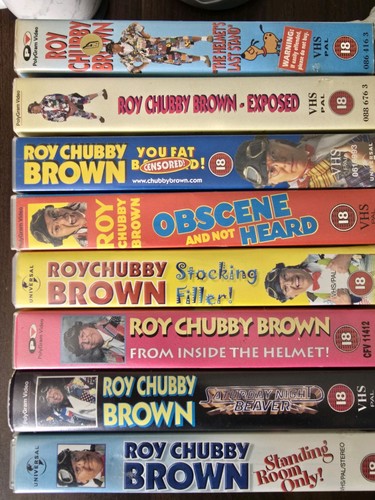 Roy chubby brown vhs bundle - roy,