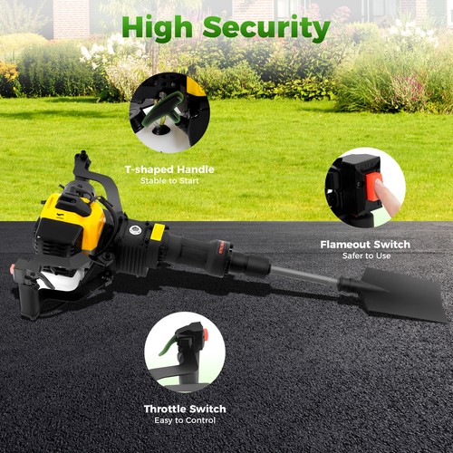 Stroke 33cc gas power - 2-stroke,
