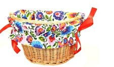 fabric liner bike wicker