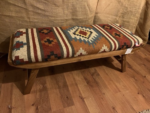 Kilim flat weave - kilim, bench