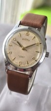1950s Men's Vintage ROAMER ISOFLEX 17 Jewel Swiss Made Mechanical Wristwatch