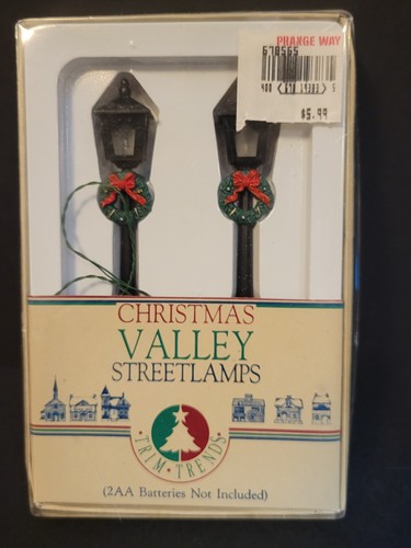 Christmas valley village - christmas, lamp