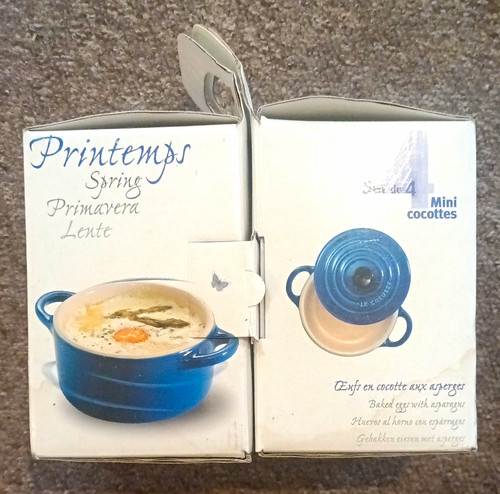 Boxed creuset 4pc mini - boxed, le