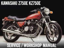 1980-1983 Kawasaki Z750E KZ750E Z750 Repair Workshop Service Manual PDF File