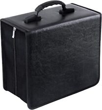 400 Discs Portable CD DVD Organizer Storage Koskin Wallet Holder Bag Case Album