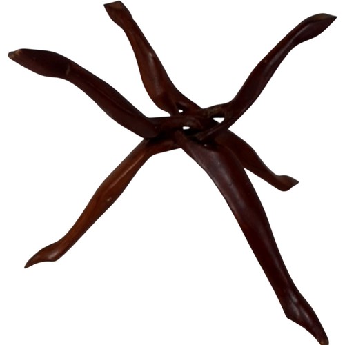 Wooden display stand african - display,