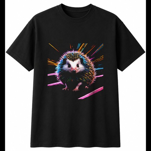 African pygmy hedgehog neon - african,