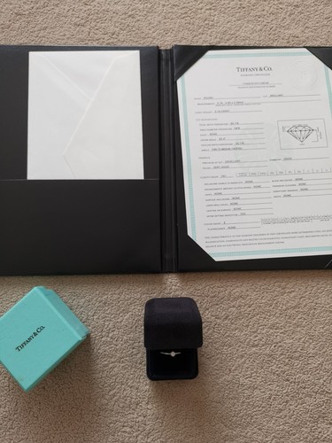 Tiffany platinum diamond - tiffany, &