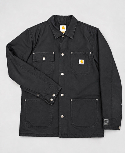 Carhartt mens black button - mens,