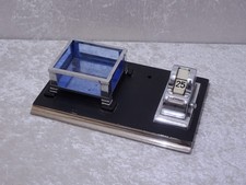 Art Deco Bauhaus Design Eternal Calendar Desk Set - Vintage