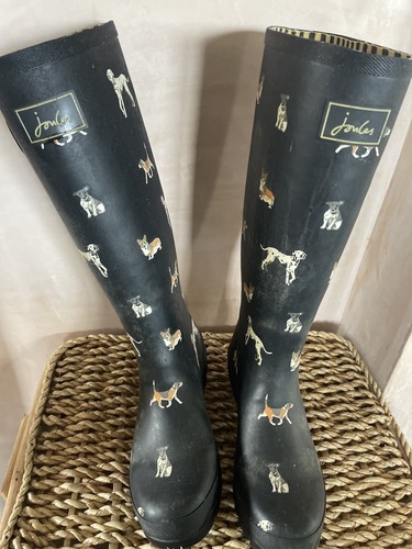 Joules dog print - print, tall