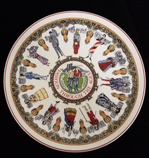 Wedgwood of Etruria & Barlaston "Fashion Through The Ages" 10" Decorator Plate