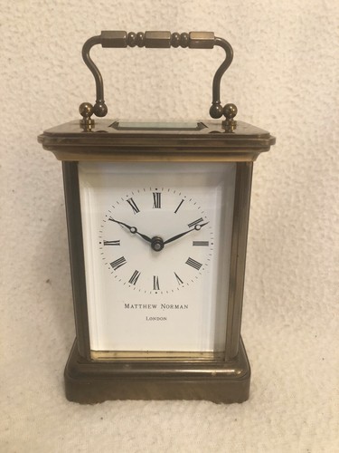 Matthew norman carriage clock - matthew,