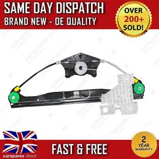 AUDI A3 8PA REAR LEFT WINDOW