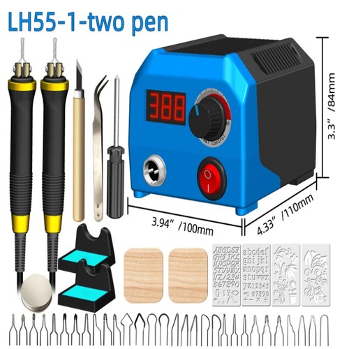 Wood burning tool - burning, 2