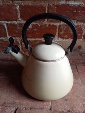 Le Creuset  Kone Stove-Top Kettle with Whistle . Chips to enamel as shown