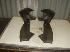 yamaha fazer 600 2002 front inner fairing/clock surround panels x2