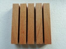 5 Brazilian Mahogany Pen Blanks Woodturning