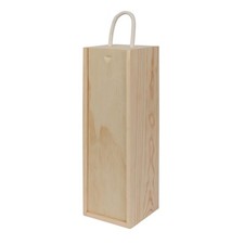 1x Single Bottle Wooden
