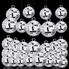 40 Pcs Disco Balls Ornaments