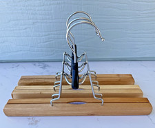 Wooden Clamp Pant Closet