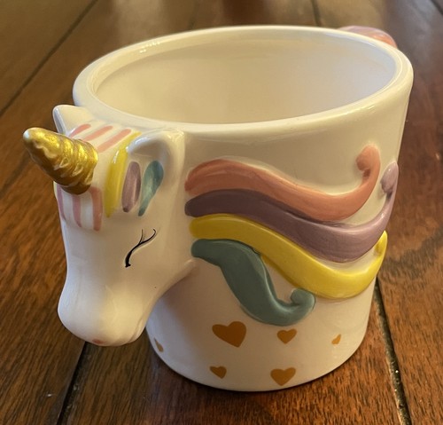 Unicorn novelty mug shaped - 3d,