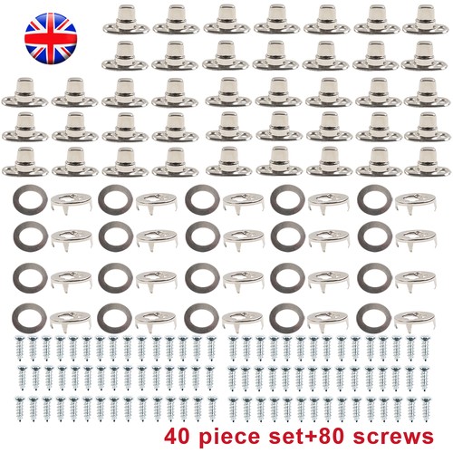 40x turn button fastener - button,