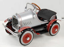 Deluxe Metal Pedal Car, Burgundy & Silver Model T - NEW for Children & collector