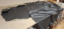 TOP QUALITY FULL TOP LEATHER HIDE IN DARK GREY 62 SQUARE FEET HEAVY GRADE