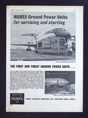 Original 1965 advert murex - 1965,