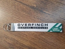 LAND ROVER OVERFINCH BRITISH 4X4 OFF ROAD SPORTS JEEP FARMER  Keyring Key Fob