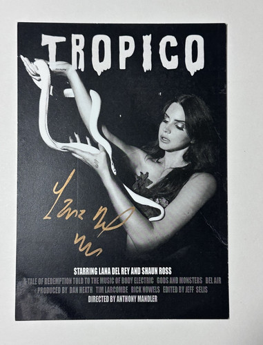 Lana del rey signed - rey,