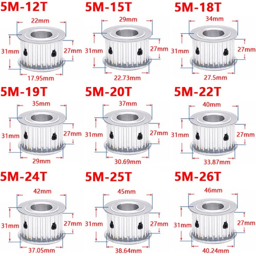 12t 26teeth timing pulley - timing,